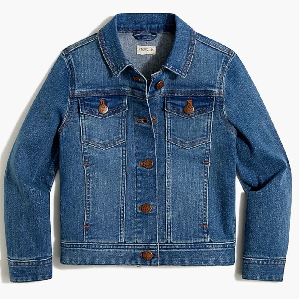 Girls J.Crew Crewcuts Denim Jacket